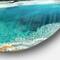Designart - Fantastic Blue Yellowstone Lake' Landscape Wall Art on Metal Wall